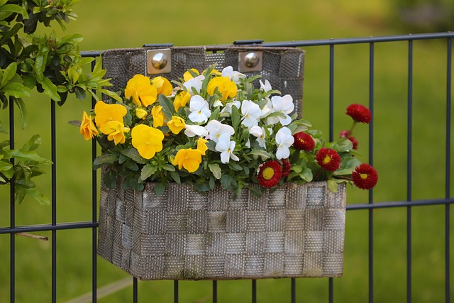 Een prachtige voortuin creëren met grote plantenbakken